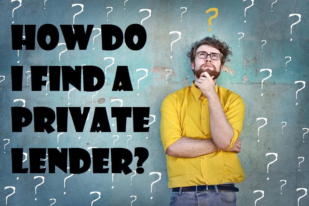 How do I find a private lender